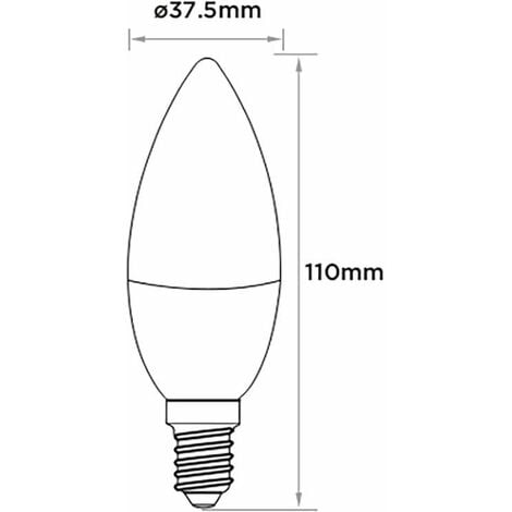 Lampadina LED 4W 320lm 180° Radiofrequenza 2.4GHz - RGB+CCT 2700K-6500K 108