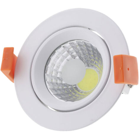 ONSSI Piastra LED Rotonda SuperSlim 20W - 2000 Lm, 6000K (Luce Fredda), Diametro 220mm, Sottile 20mm, Per Controsoffitti, Certificata CE