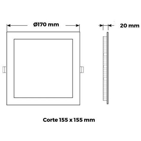 SCATOLA LUMINOSA LED bifacciale pubblicità lampada pubblicitaria targa luminosa 50 * 50 cm EUR