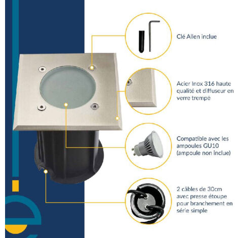 Orologio Digitale Uomo Zolohoni – Acciaio Inox, Quadrato, Doppia Ora, Cronometro, Impermeabile 30m - 3