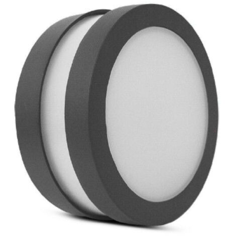 Plafoniera LED GX53 INEL Rotonda 90mm – 4W 420lm Bianco – Acciaio Opaco, Altezza Ridotta 18mm
