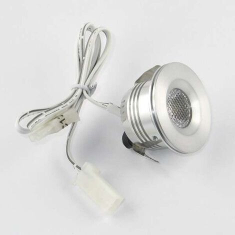 Mini LED spot 1W DC12V - Bianco Naturale 5000K