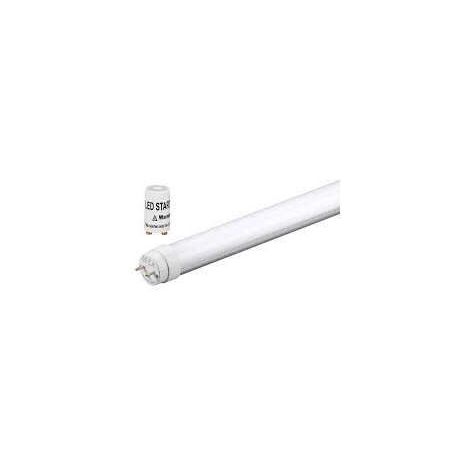 Tubo LED T8 600 mm (G13) 9W Pro con Starter - White Day 6400K