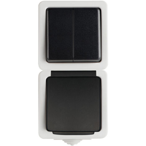Masterplug Enchufe de doble conmutación 322U-ZD con carga USB