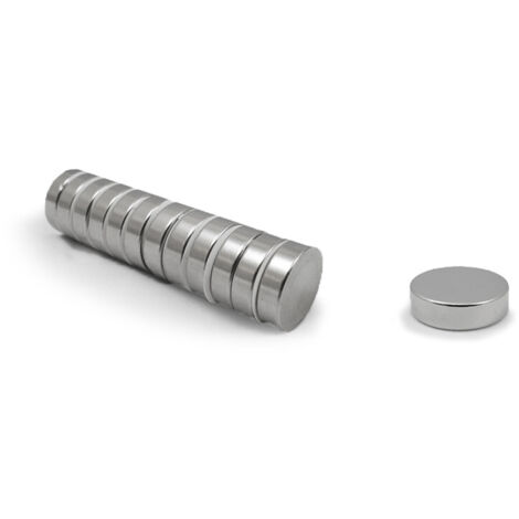 12 Magneti Al Neodimio Con Gancio - Portata 8kg, Ø16x35mm, Extra Forti - Foto 9
