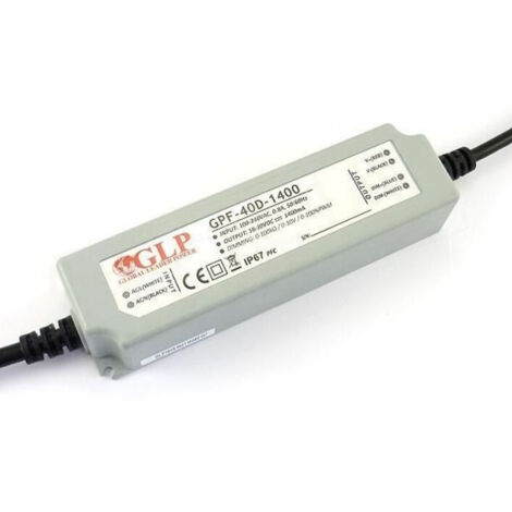 Alimentatore 12V DC trasformatore IP67 dimmerabile 1-10V luci strisce LED 230V