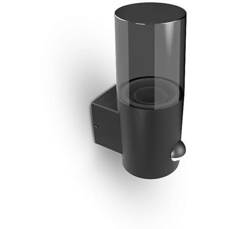 Lampada Parete Esterna LED Lampade da Giardino Alluminio Grafite IP54 D