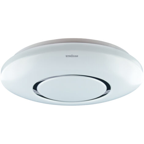 AUFUN Lampada a soffitto LED piatta e rotonda, Lampada moderna per