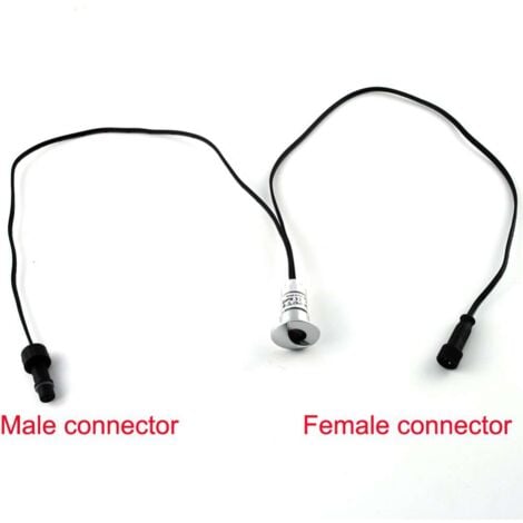 Mini spot LED integrato 0.3W 12V  Bianco caldo 2700K