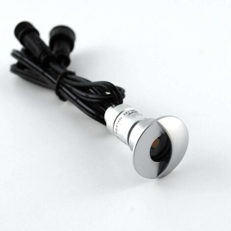 Mini spot LED integrato 0.3W 12V  Bianco caldo 2700K