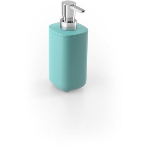 Metaform - Dispenser sapone da appoggio Turchese in Resine Termoplastiche Mod. Pod