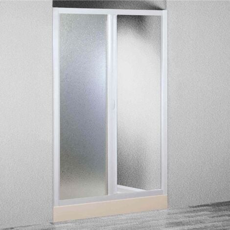 Porta doccia scorrevole in acrilico mod. Smart con apertura laterale 100 cm