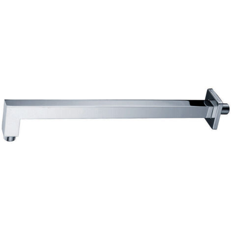 Braccio doccia per soffione in ottone a muro lungo 35 cm mod. Theta (1/3)
