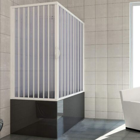 Box sopravasca Nadia 2 ante 70x140cm con apertura angolare