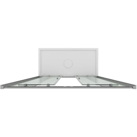 Porta doccia scorrevole vetro trasparente h 198 mod. Young 2 Ante 150 cm