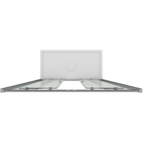 Porta doccia scorrevole vetro stampato h 185 cm mod. Replay 2 Ante 150 cm