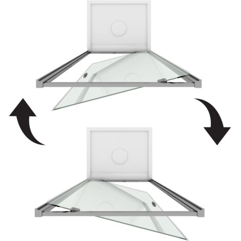 Porta doccia battente vetro trasparente h 198 mod. Cristal 1 Anta 70 cm
