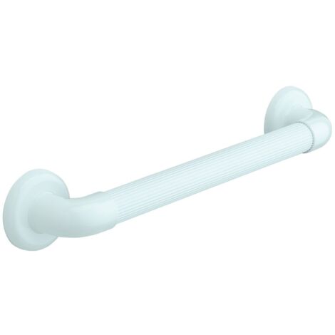 Maniglione pvc per disabili in plastica cm45 art 316b metaform colore bianco