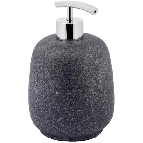 Dosasapone da appoggio Metaform serie afra grigio pietra