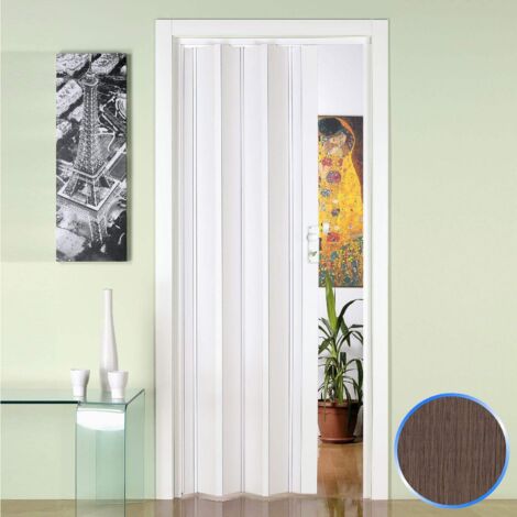 Porta Soffietto Luciana Rovere Tortora 3D 88,5X214 - Forte