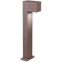 Paletto da giardino led mod. IBIZA10C colore corten