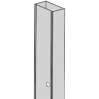 Profilo di compensazione +2cm h 198 ricambio box porta doccia mod. Ready