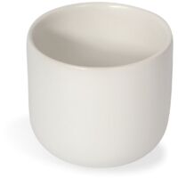 Porta Spazzolini in Ceramica Bianco Perla da Appoggio Bagno Clizia