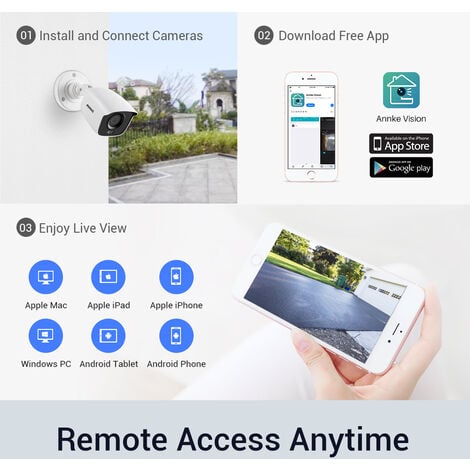 Wired security cameras with hot sale app