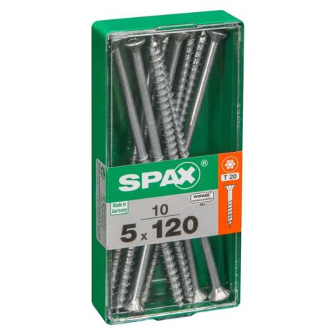 6 x 100 Pack diall 6 x L30 mm PZ3 Qualité Premium en acier vis à bois
