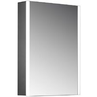 Keenware KBM-101 LED Bathroom Mirror Cabinet With Shaver Socket; 700x500mm