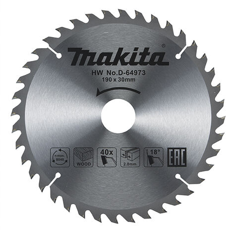 MAKITA D-64973 DISCO TCT 190/30/40D MADERA (1/3)