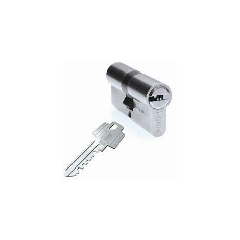 TESA BOMBILLO SEGURIDAD T60 30X30 LATON MED.CILINDRO 30X70 ACABADOS NIQUEL