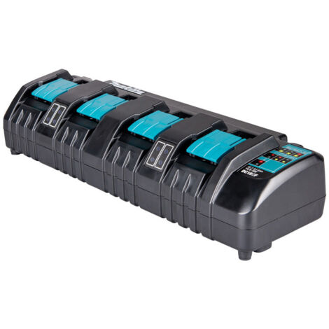 CARGADOR DE BATERÍA DC18SF MAKITA 4 PLAZAS 196426-3 (1/5)