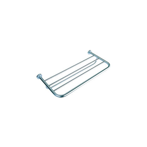 JUEGO SOPORTE ESTANTE INOX BRILLO COSMIC