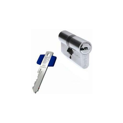 TESA BOMBILLO SEGURIDAD T60 30X30 LATON MED.CILINDRO 40X60 ACABADOS NIQUEL