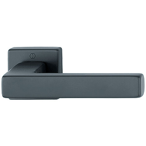 MANILLA ROSETA F-9 INOX TOULOM HOPPE ACABADOS NEGRO