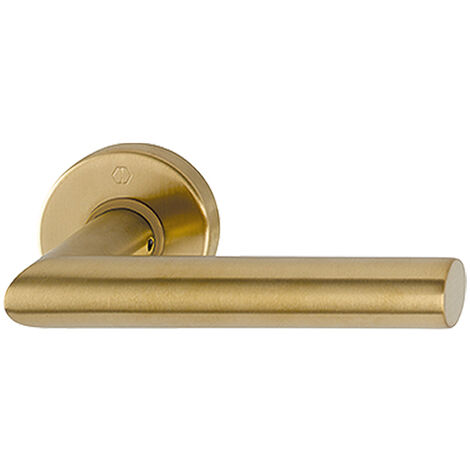 MANILLA ROS MUELLE INOX AMSTERDAM HOPPE ACABADOS F78 DORADO