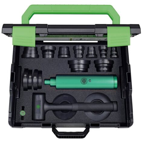 KUKKO 71-L JUEGO DE HERRAMIENTAS PARA MONTAR RODAMIENTOS DE 33 ANILLOS (10-50 MM)