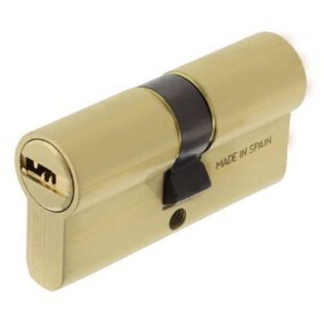 TESA BOMBILLO SEGURIDAD T60 30X30 LATON MED.CILINDRO 30X60 ACABADOS LATON