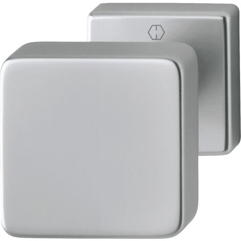 POMO FIJO PUERTA CUADRADO M:43H/843 F-9 ACABADOS F9 INOX