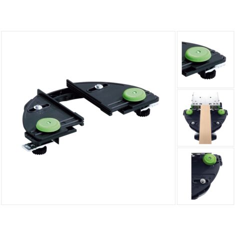 Festool – Tope para listones LA-DF 500/700 – Fresado de listones de 22-70 mm – Para ensamblajes de galerías y armazones – Embalado en blíster (1/5)