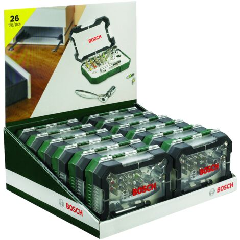 Set 26 unidades atornillar incluye puntas vasos carraca  BOSCH 2607017322 (1/6)