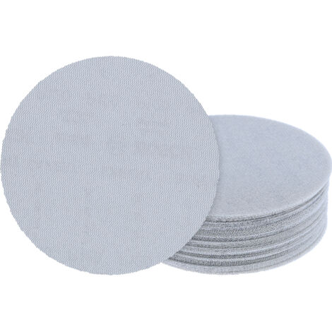 Bosch Professional 50x Mallas de lija Expert M480 (para Madera dura, Pintura sobre madera, Ø 150 mm, grano 400, accesorios Lijadora excéntrica)
