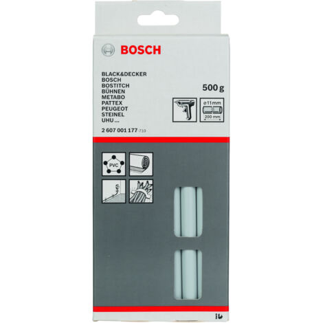 BOSCH 11 X 200MM 500G BARRA DE PEGAMENTO NEGRA