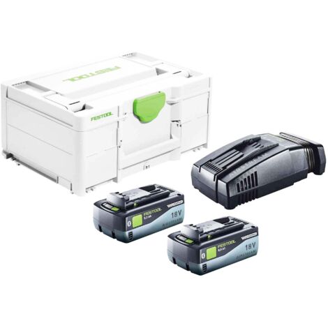 577327 Festool Set de energía SYS 18V 2x8,0/SCA16