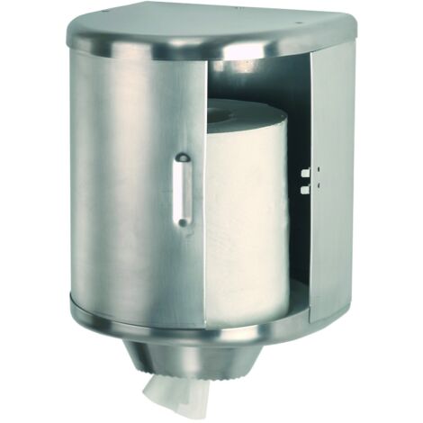 MEDICLINICS DT0303CS Dispensador Papel Toalla Bobina Inox Satinado - ref: DT0303CS
