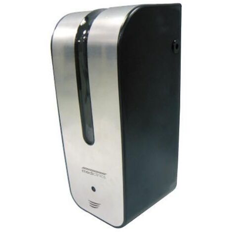 MEDICLINICS DJ0160AS Dosificador de Jabón Cromo/Negro - ref: DJ0160AS