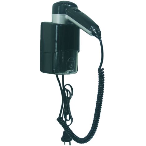 MEDICLINICS SC0030CS Secador de Cabello Individual Acabado Negro Potencia 540-1240W - ref: SC0030CS