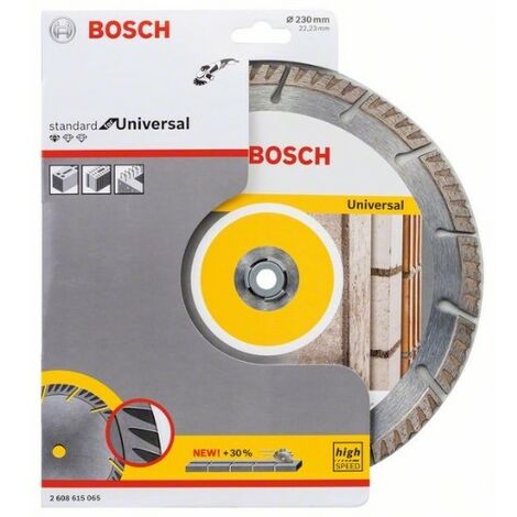 Bosch 2608615065 - Disco diamante 230mm Standard universal