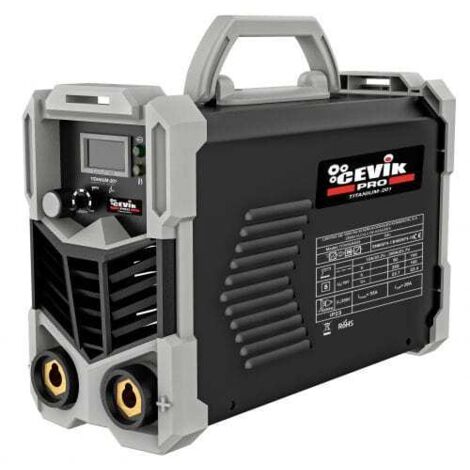 Cevik – Soldador inverter MMA 160A – Corriente 160A – Tensión 230V – Compatible con electrodos de hasta 4mm – Función TIG-Lift y Hot Start (1/2)